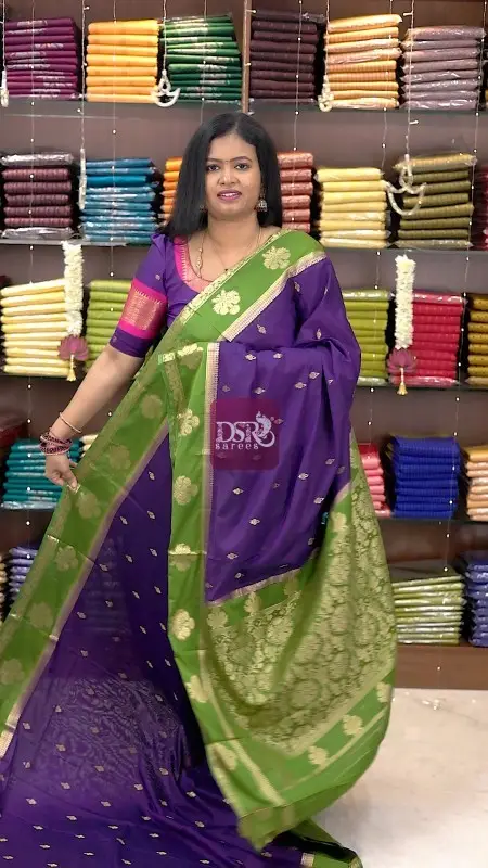 Mysore Crepe Silk Saree