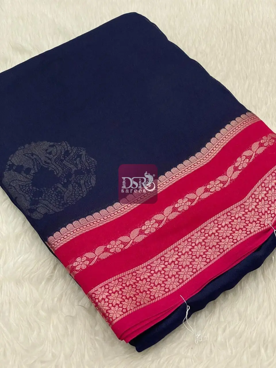 Chiffon Viscose Sarees - vol1