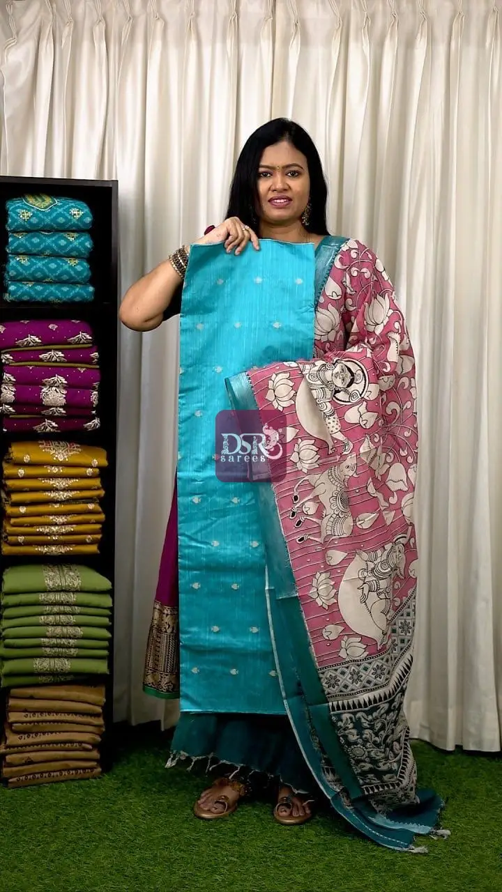 2 Pc Semi Dupion Salwar Suits - vol1