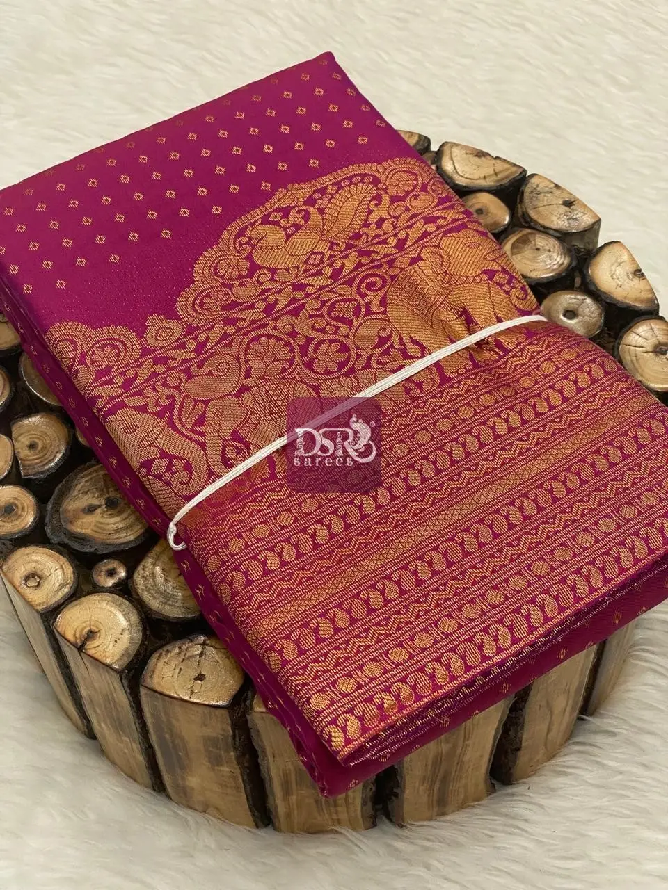 Running Border Kanchi Bridal Saree