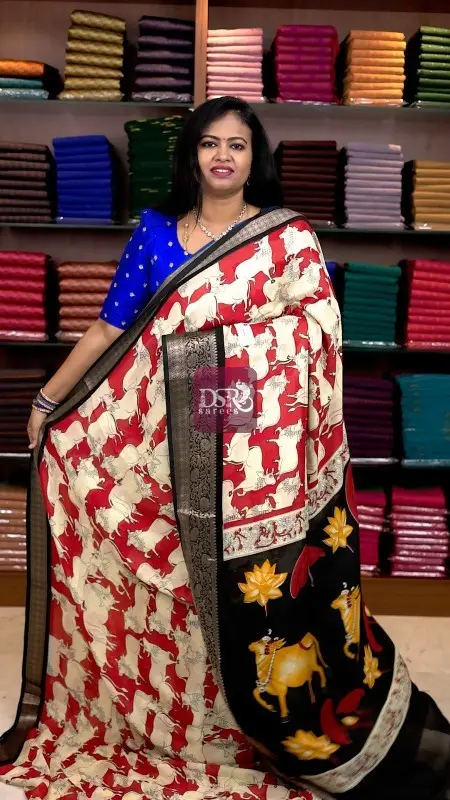 Chiffon Georgette Sarees -vol1