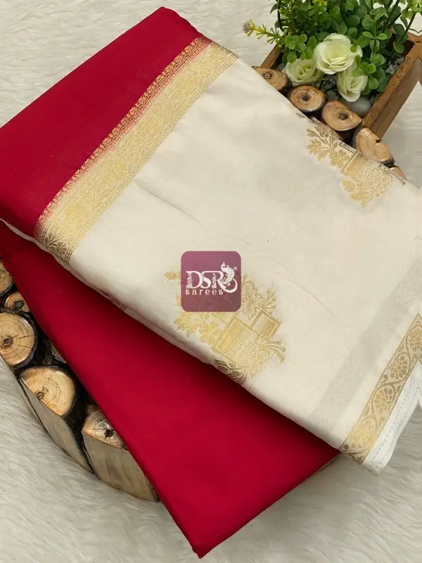 Premium Mysore Crepe Silk Saree