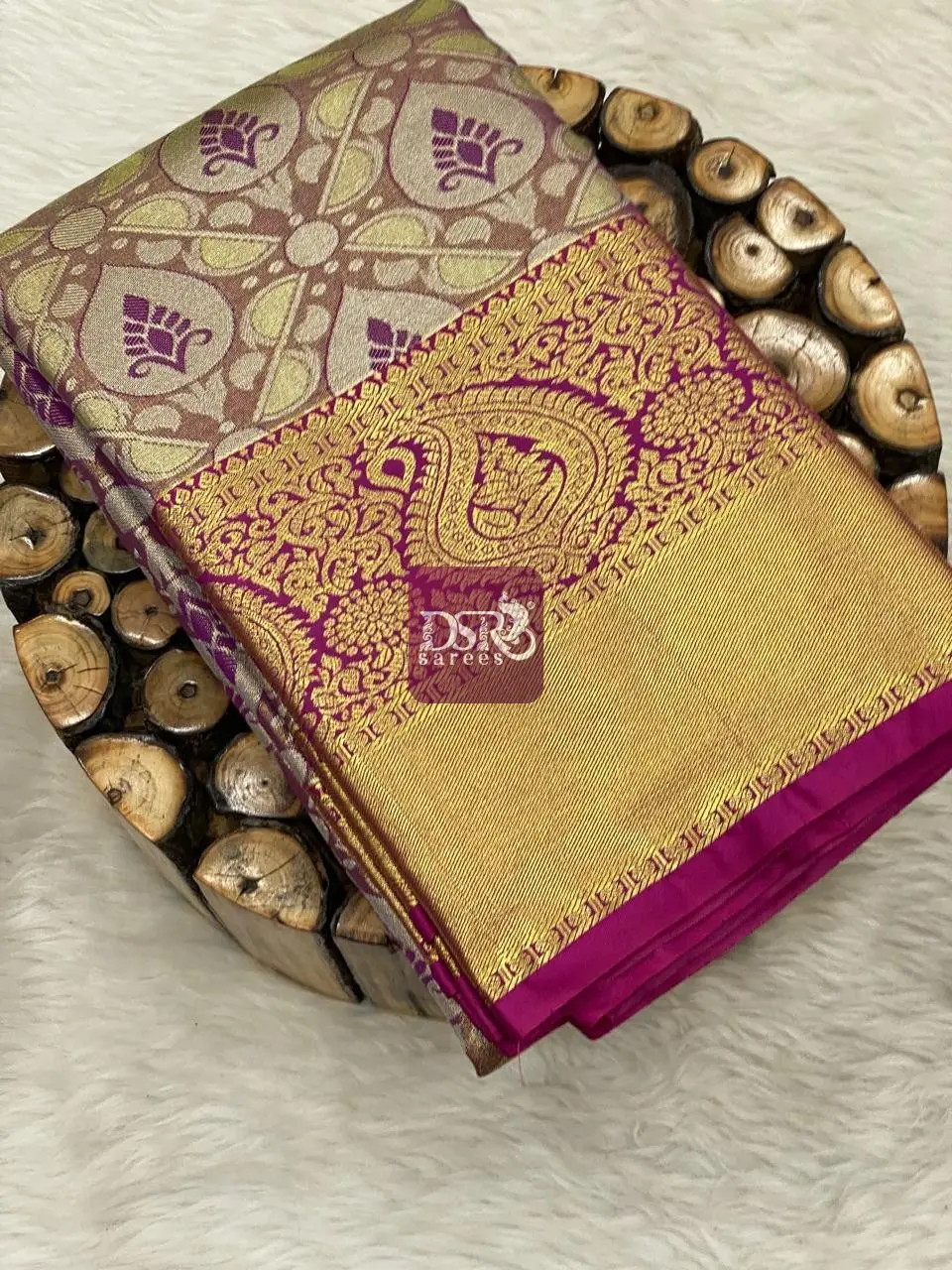 Bridal Semi Silk Sarees - vol2