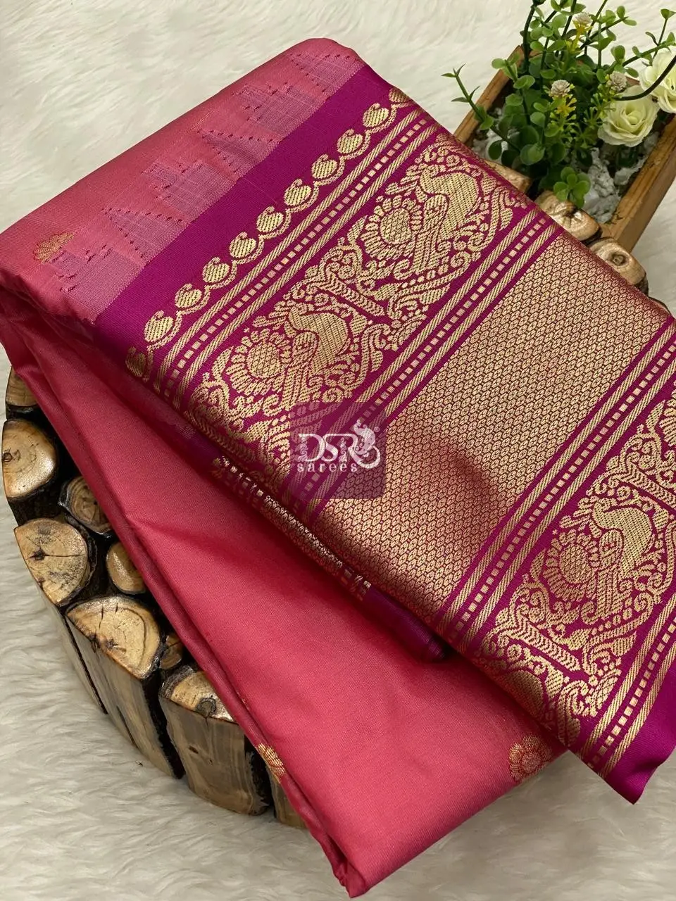 Semi Gadwal Border Sarees - Vol 1