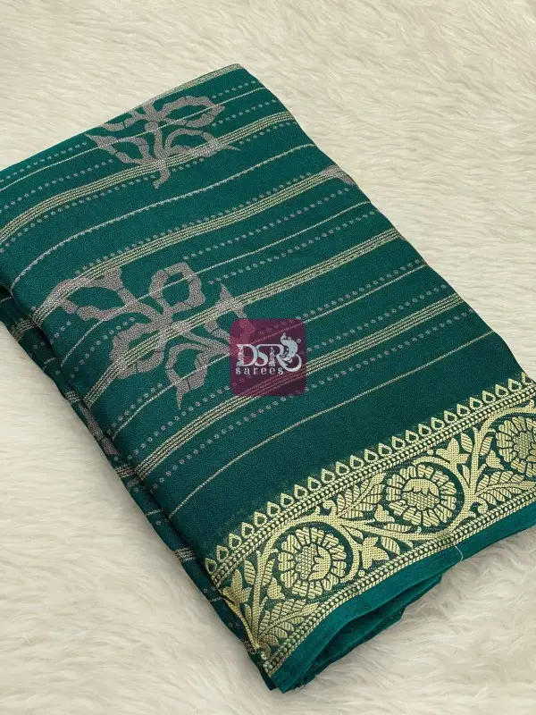 Georgette Chiffon Sarees - Vol1