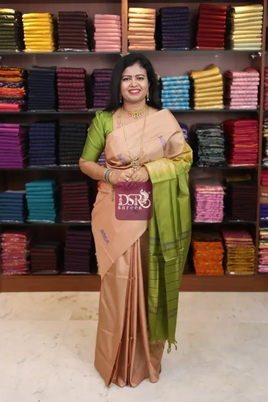 Banana Pith Fibre Saree