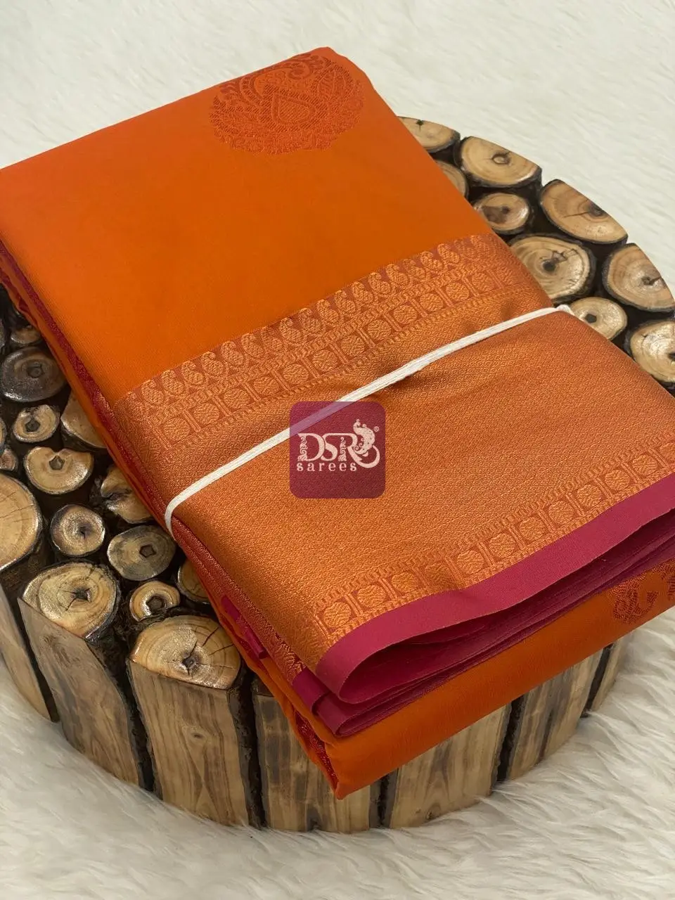 Self Embose Udal Butta Sarees