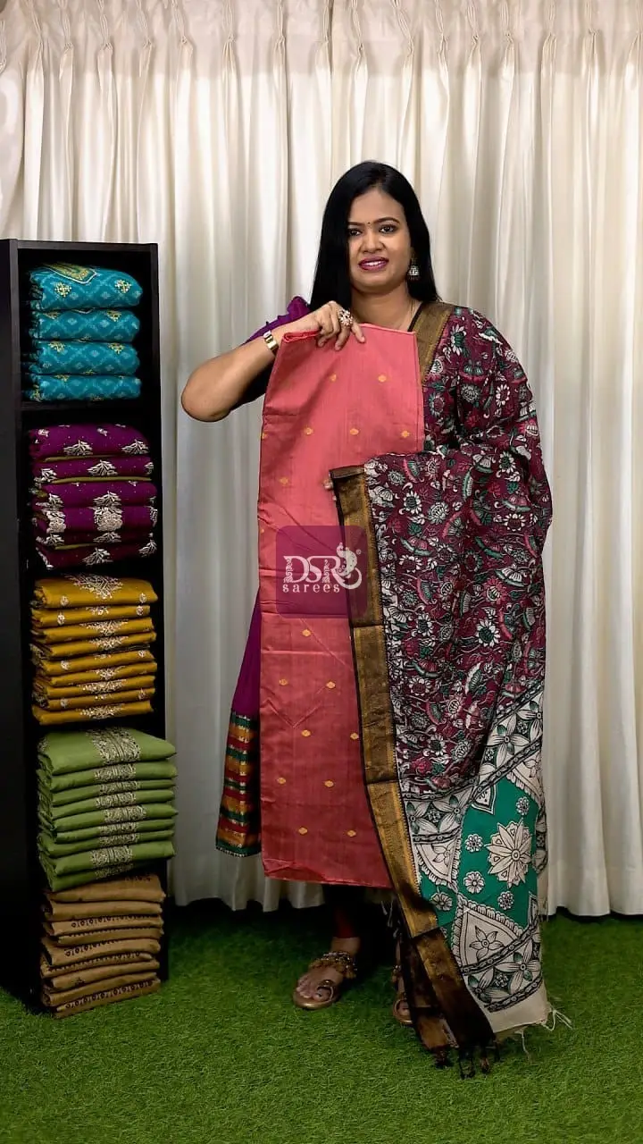 2 Pc Semi Dupion Salwar Suits