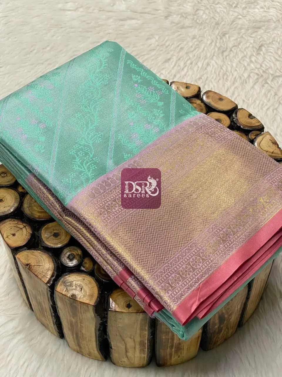 Meena Kari Tissue Bridal Sarees