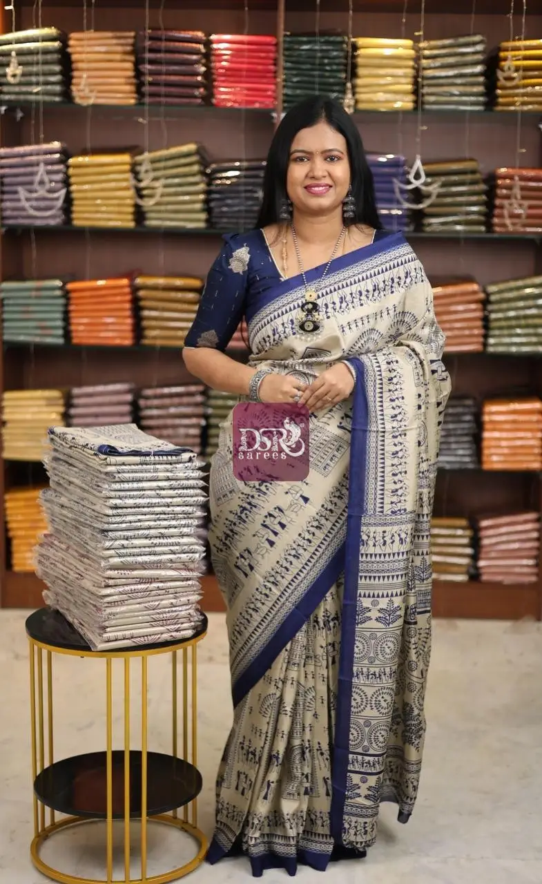 Crepe Silk Saree