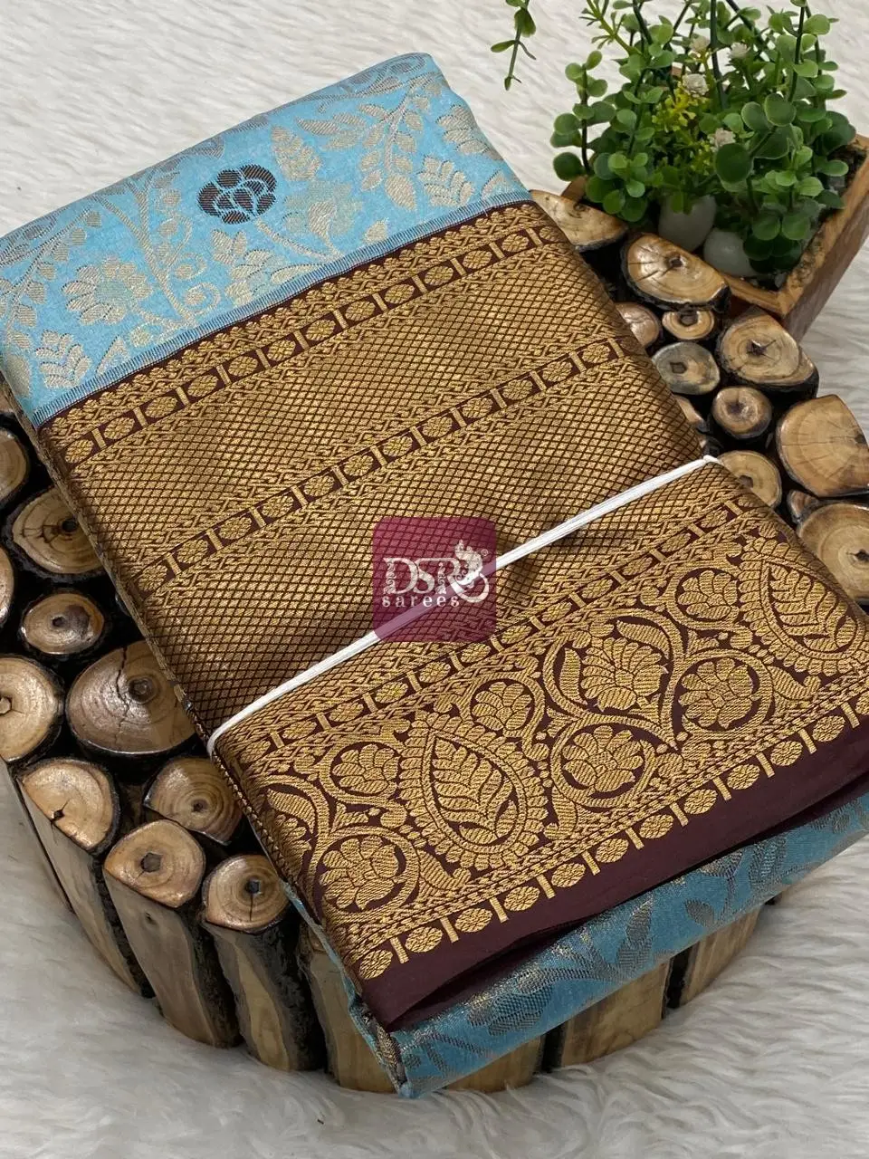 Meena Kari Tissue Bridal Sarees - vol1