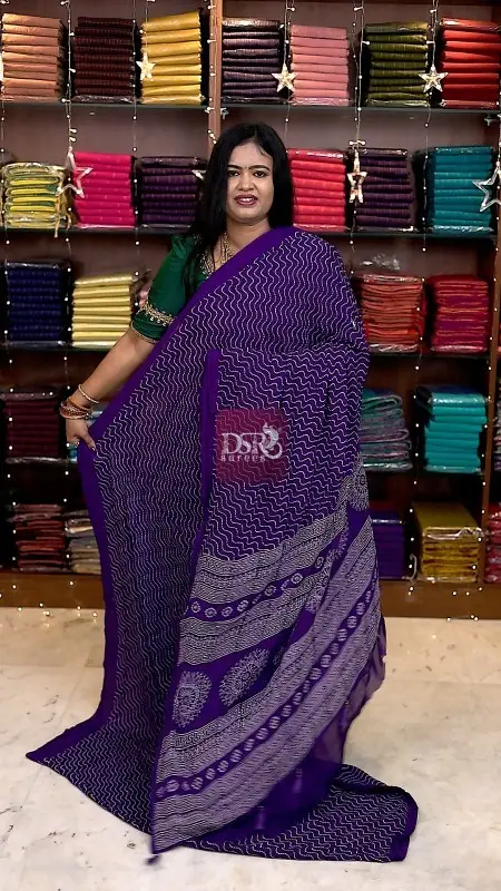 Bhandhini Chiffon Sarees