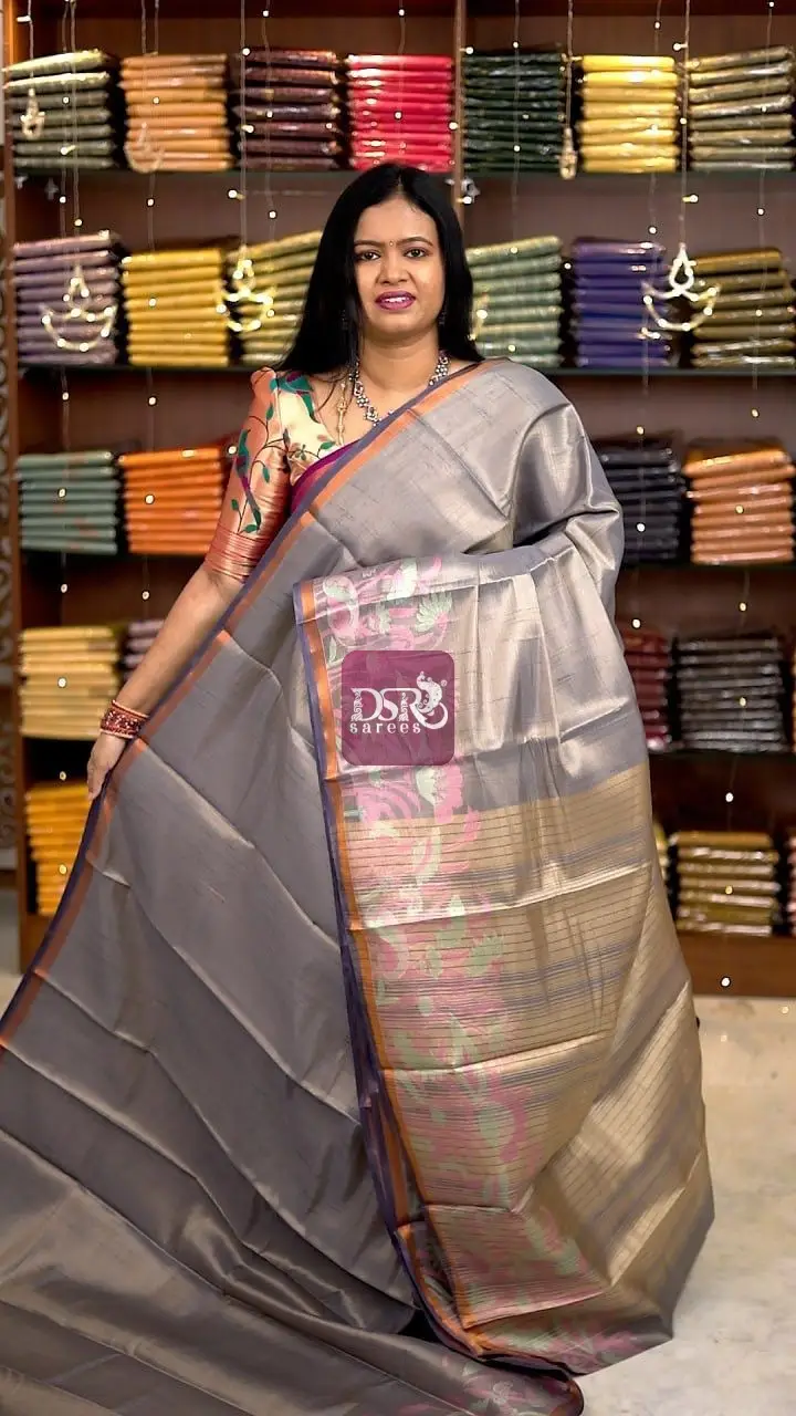 Linen Tissue Saree