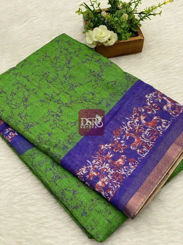 Chanderi Sico Sarees