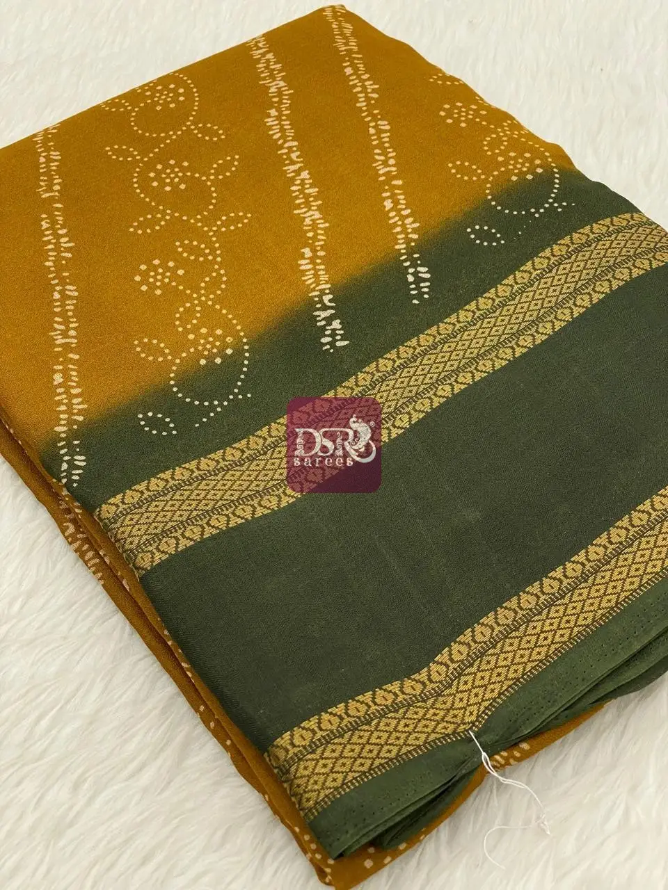 Viscose Chiffon Sarees - vol1