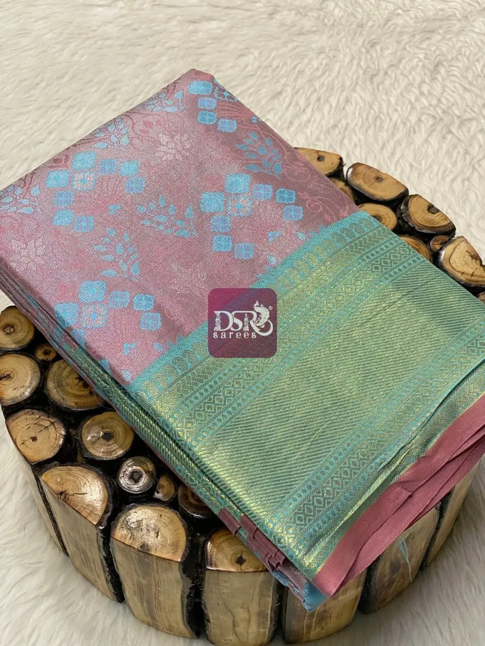 Meena Kari Tissue Bridal Sarees