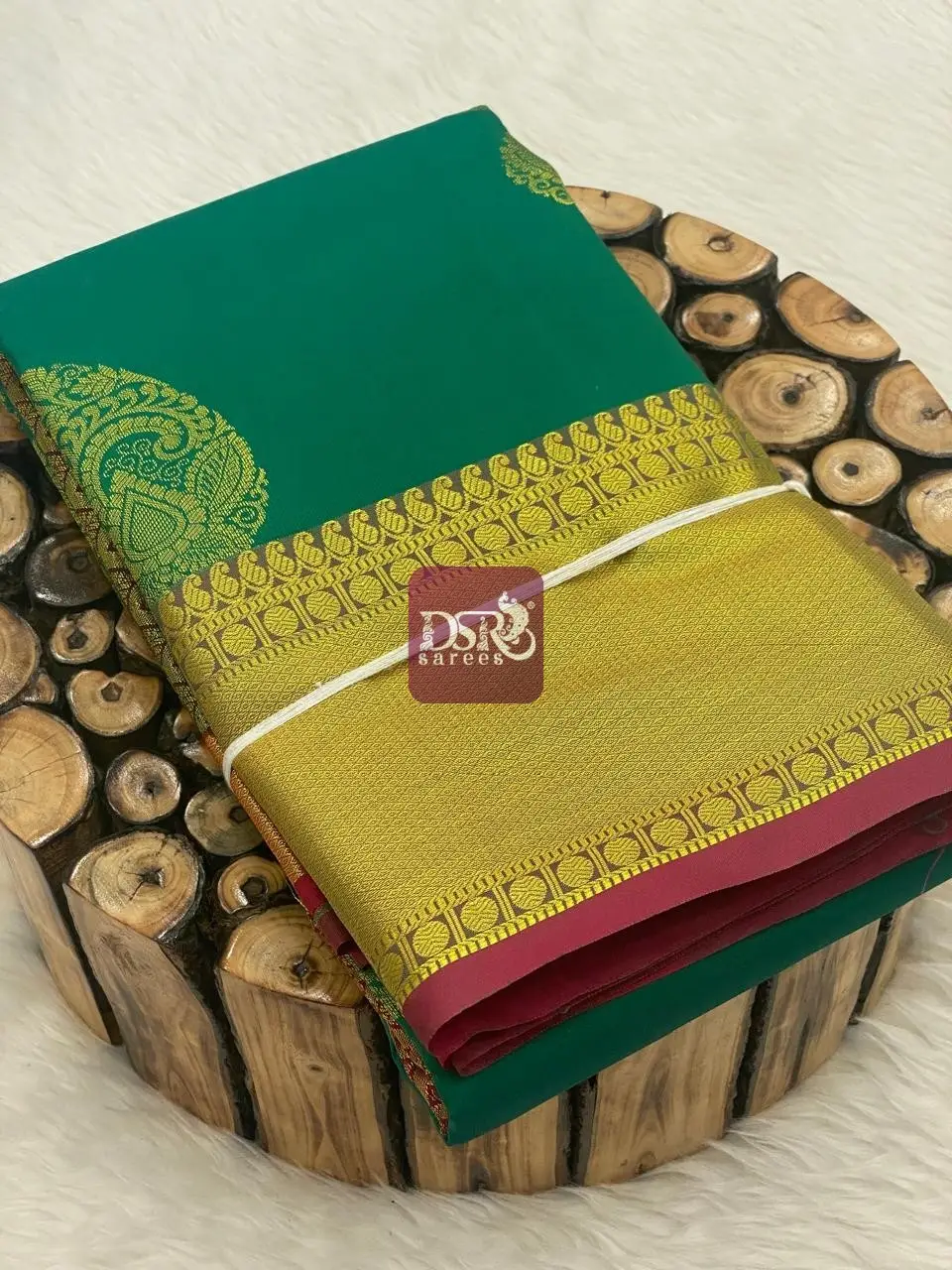 Self Embose Udal Butta Sarees