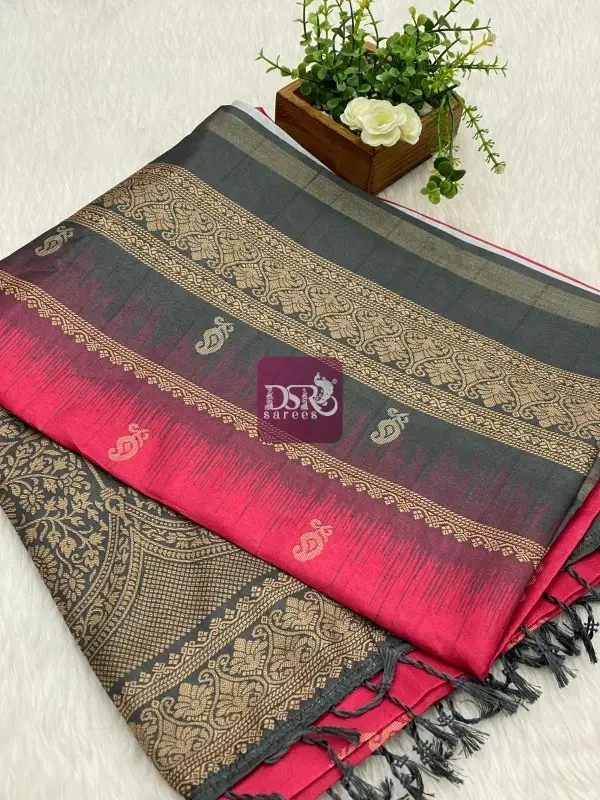 Semi Tussar Jute Silk Sarees