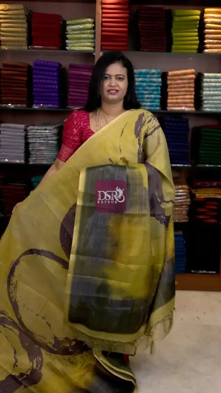 Semi Linen Cotton Tissue