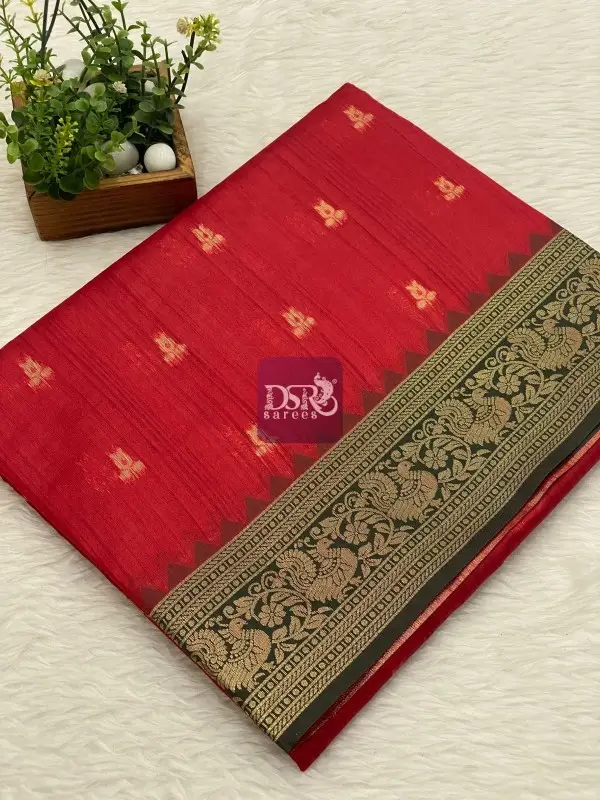 Munga Tussar Silk Sarees