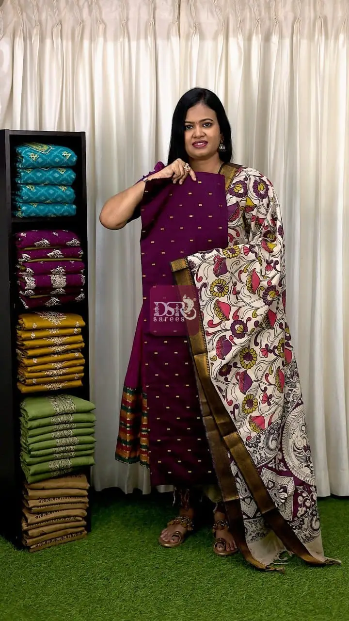 2 Pc Semi Dupion Salwar Suits