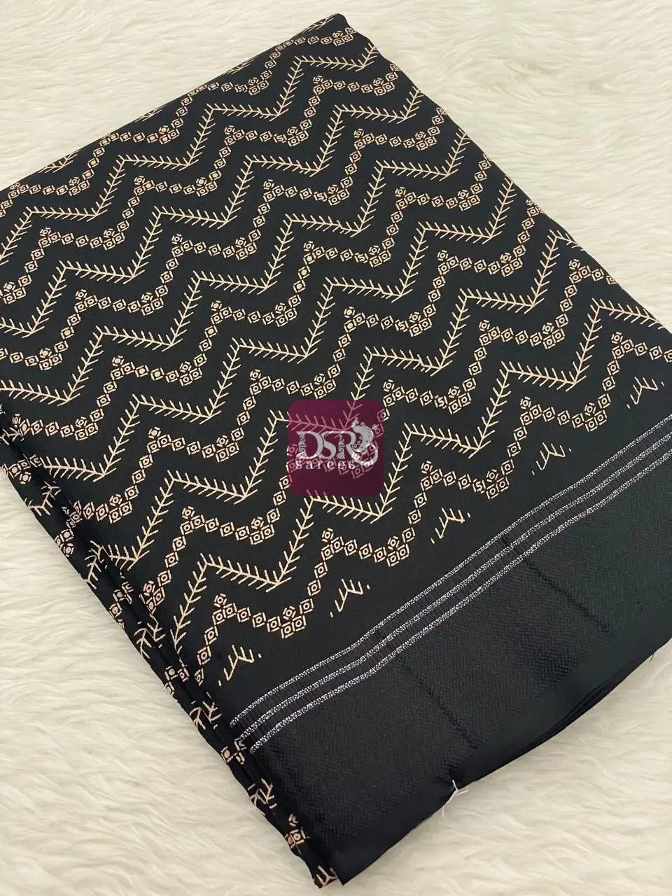 Viscose Chiffon Saree - vol7