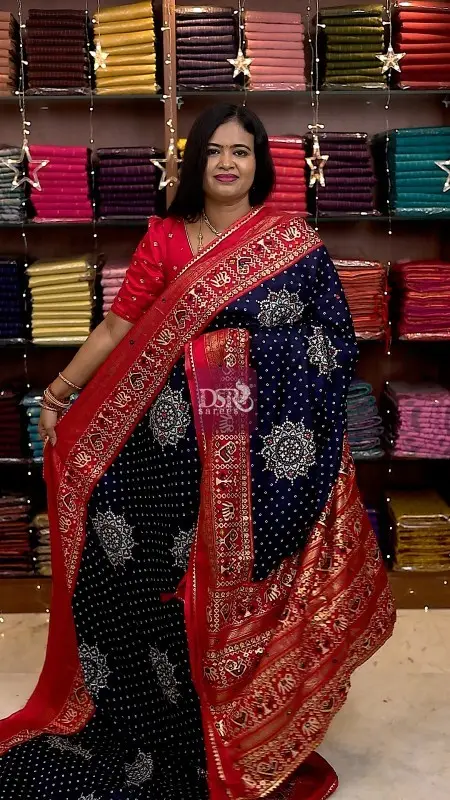 Bandhej Patola Sarees