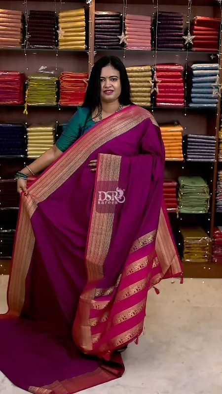 Viscose Crepe Silk Sarees