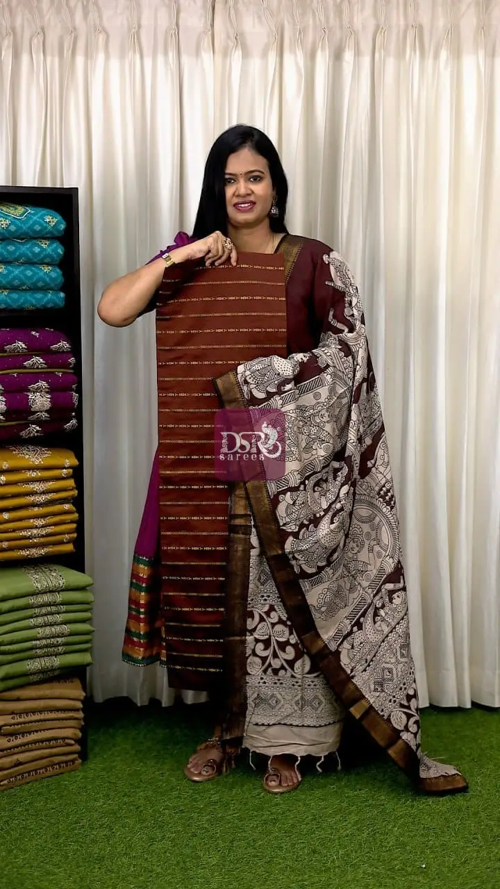 2 Pc Semi Dupion Salwar Suits