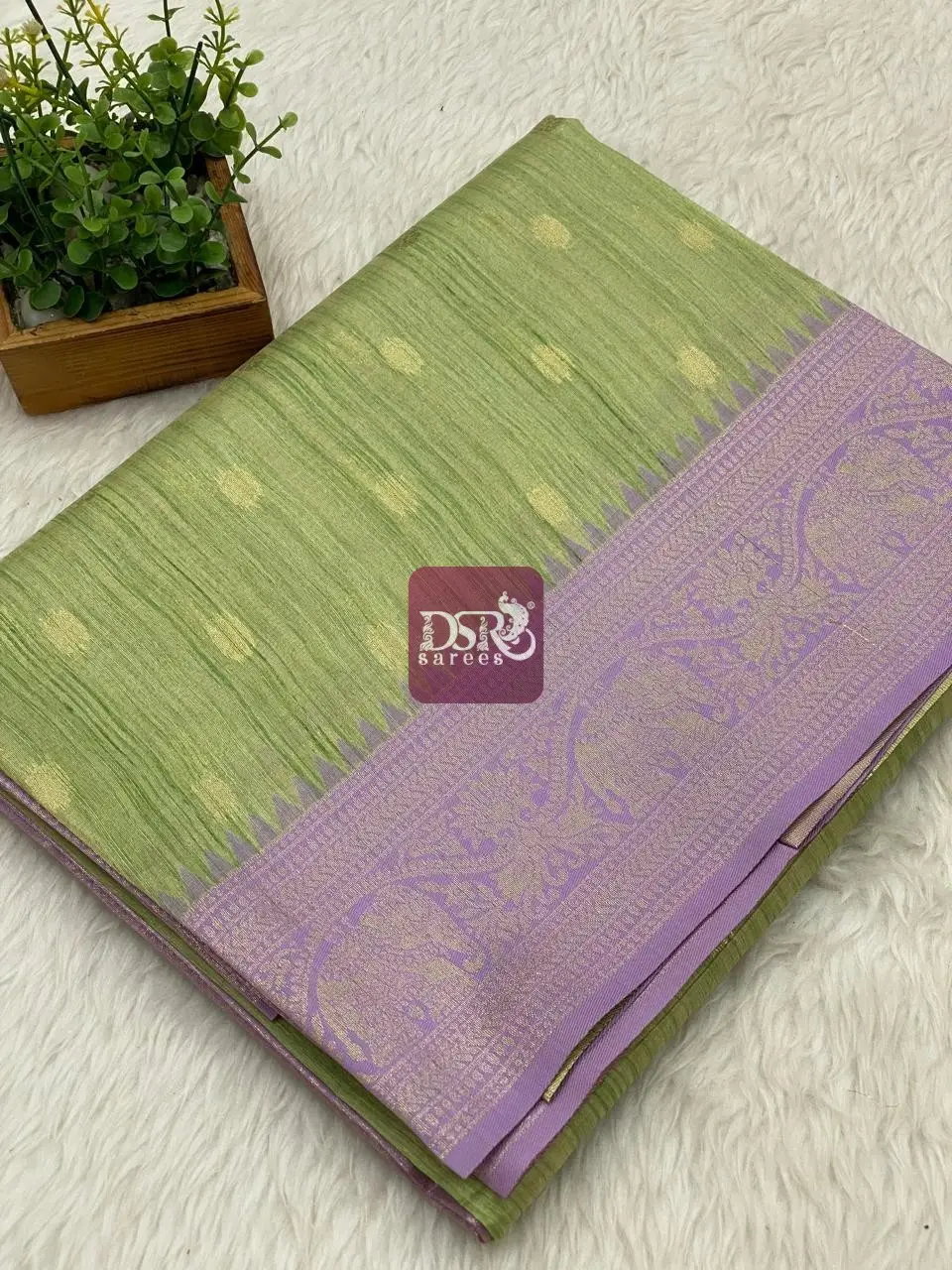 Munga Tussar Silk Sarees