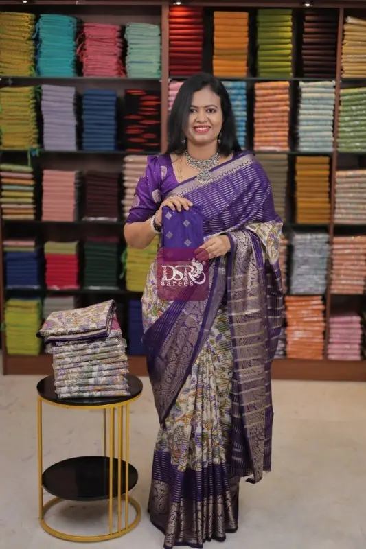 Kalamkari Viscose Georgette