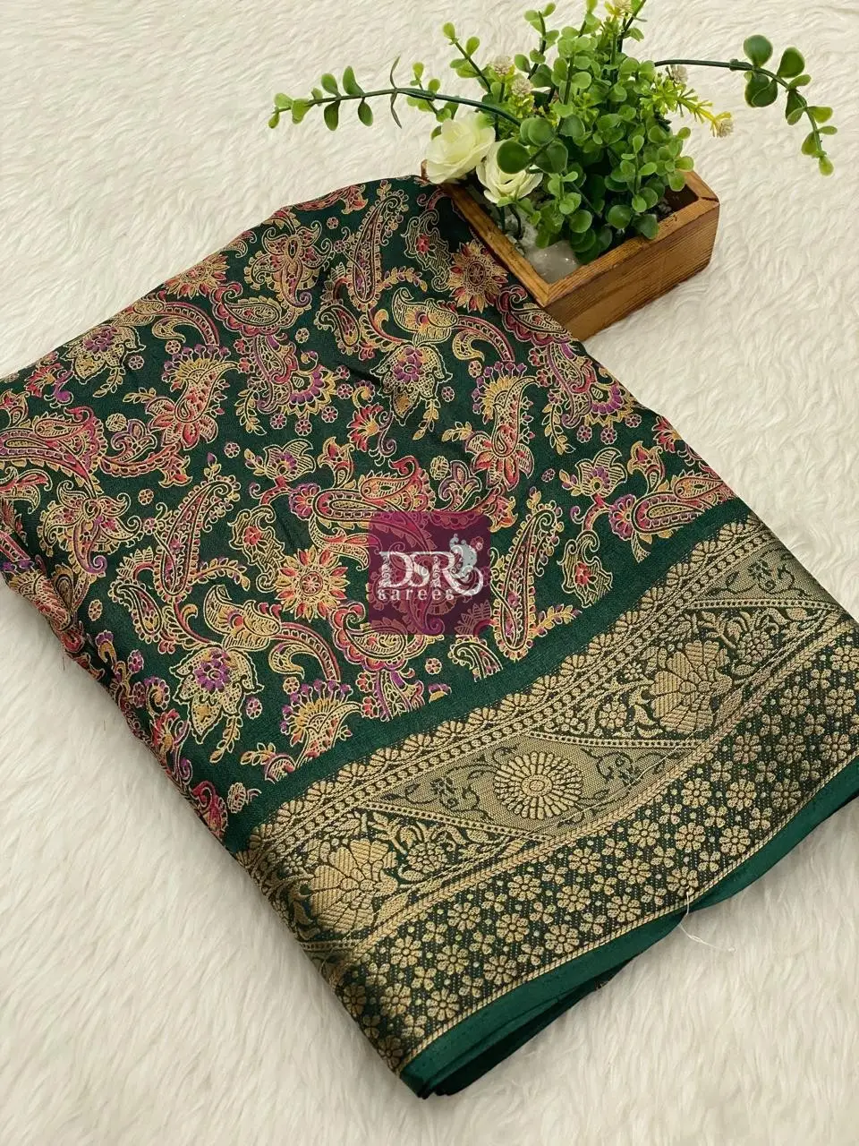 Georgette Dola Saree