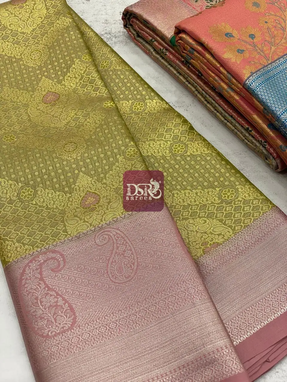 Korvai Tissue Bridal Sarees- vol1