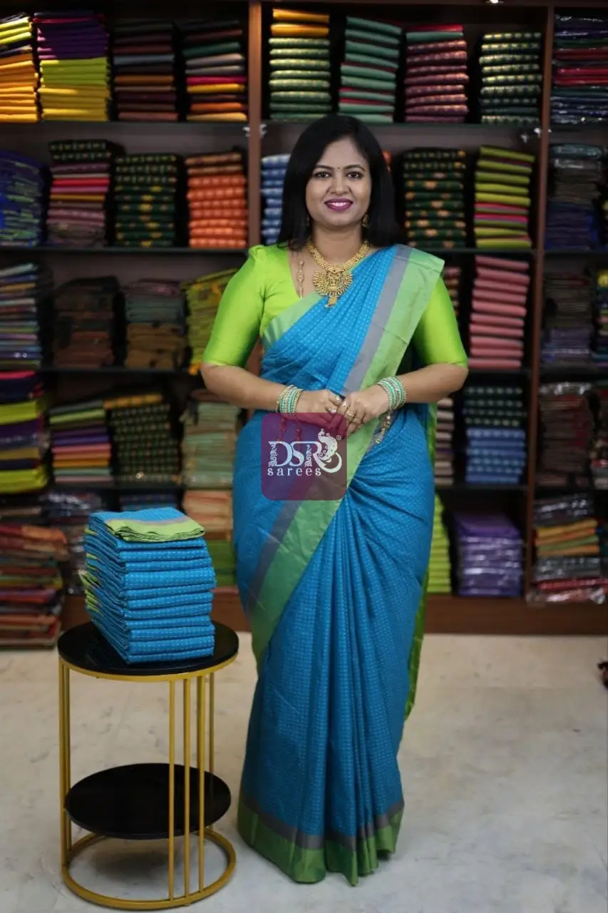 Arani Pooja Dots Saree