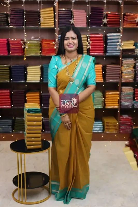 Korvai Silk Cotton Saree