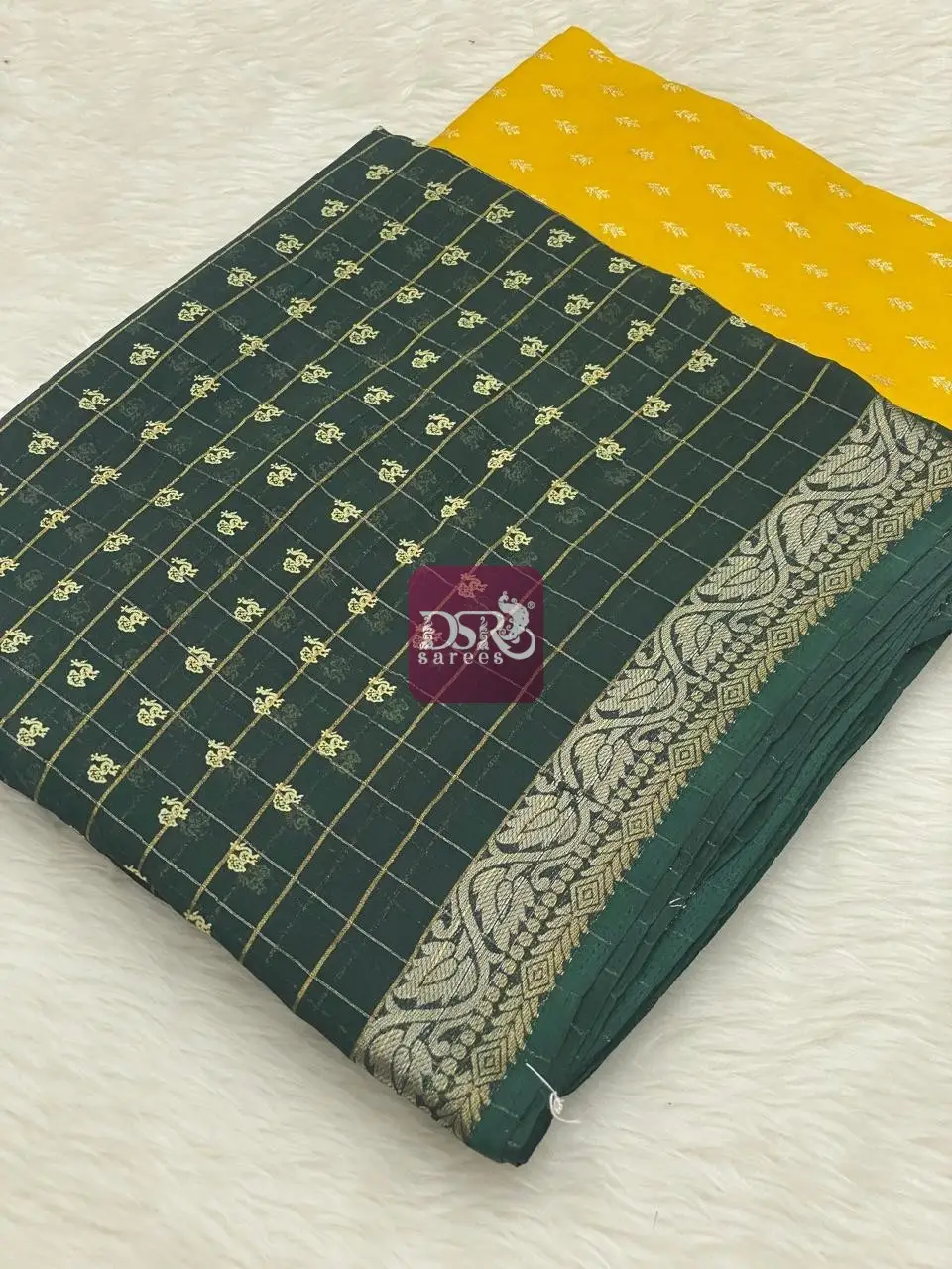 Semi Mysore Georgette Saree