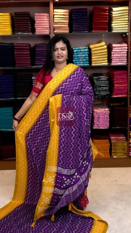 Viscose Chiffon Saree - vol7