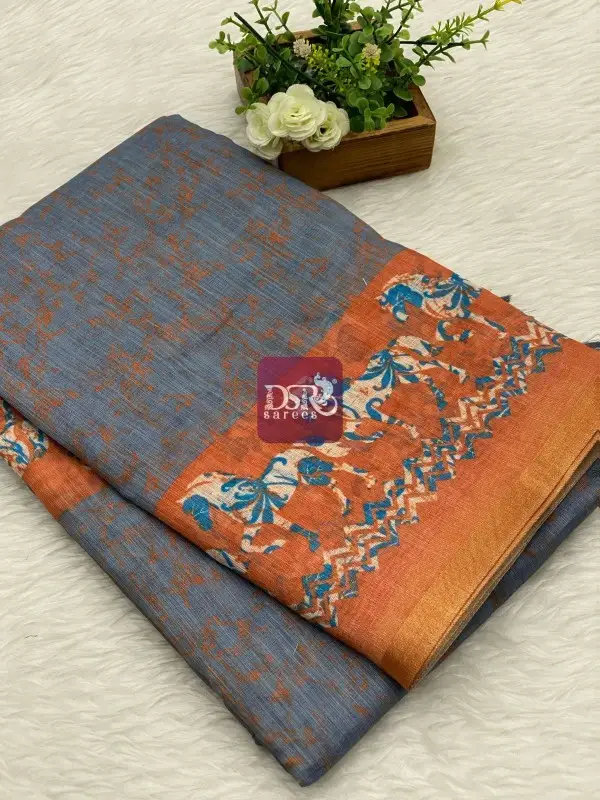 Chanderi Sico Sarees