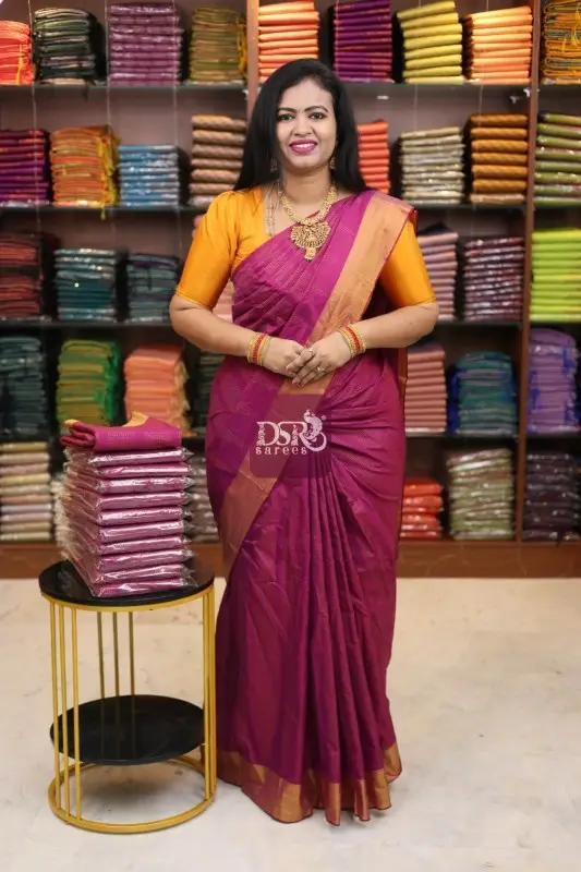 Arani Vairaooshi Temple Saree