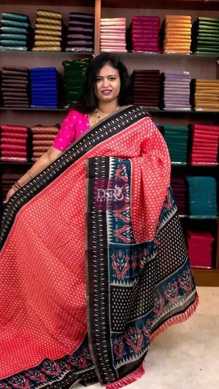 Chanderi sico saree