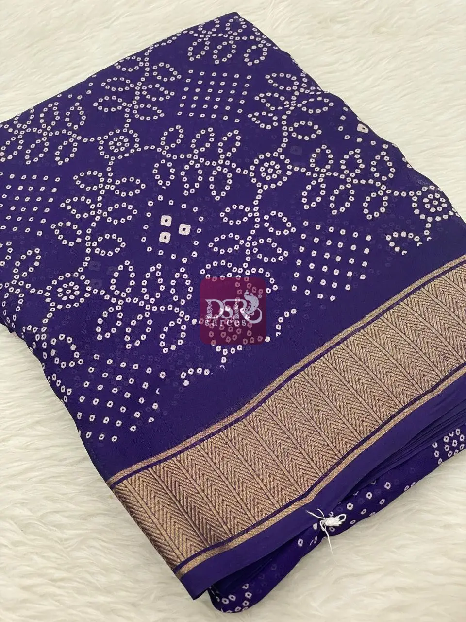 Viscose Chiffon Saree - vol6
