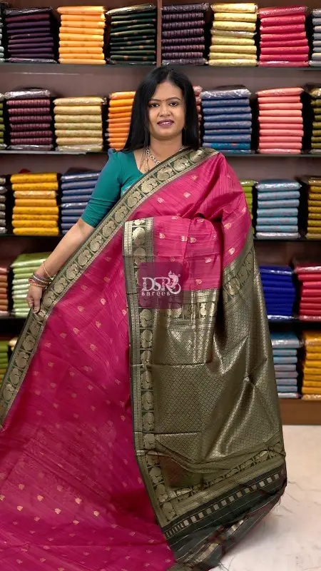 Munga Tussar Silk Sarees