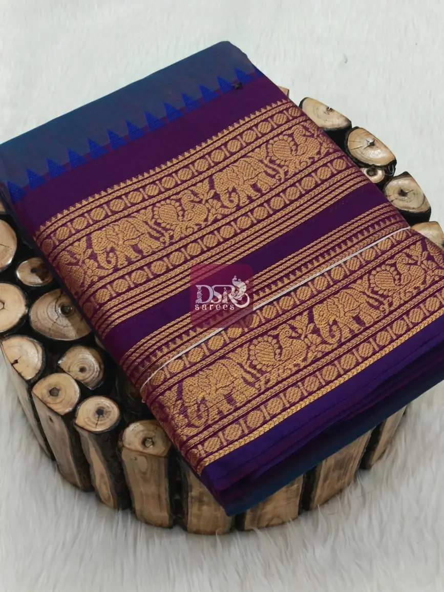 80's Count Chettinadu Sarees W/B