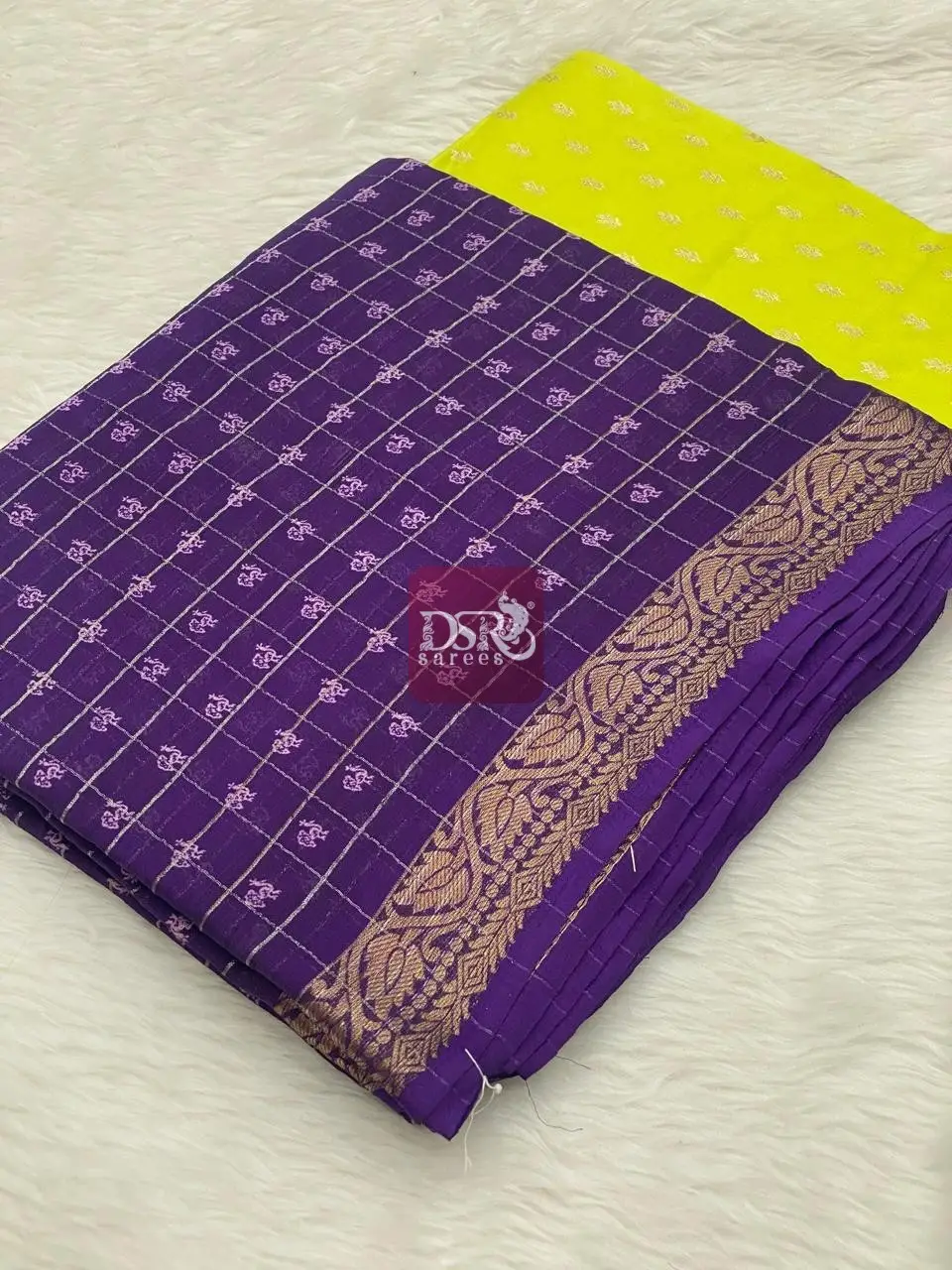 Semi Mysore Georgette Saree
