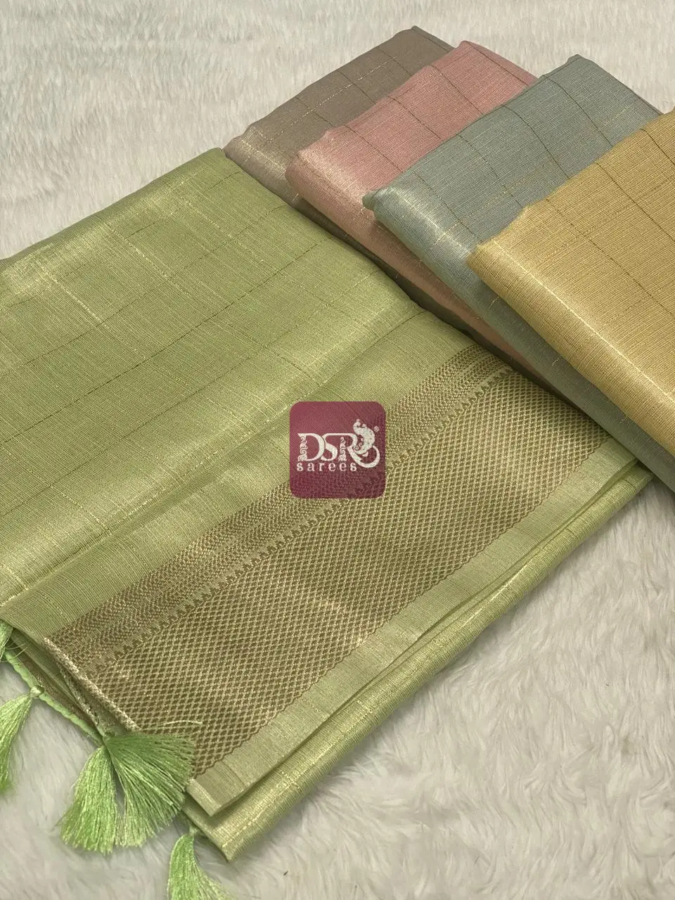 Kota Chanderi Tissue Sarees