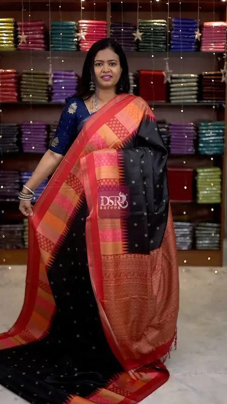Semi Tussar Jute Silk Sarees