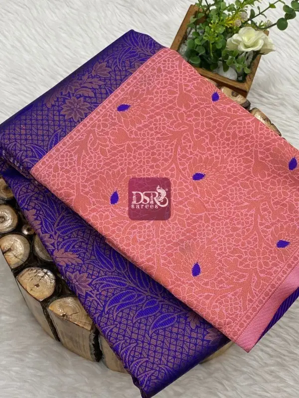 Semi Kanchi Brocade Silk Sarees