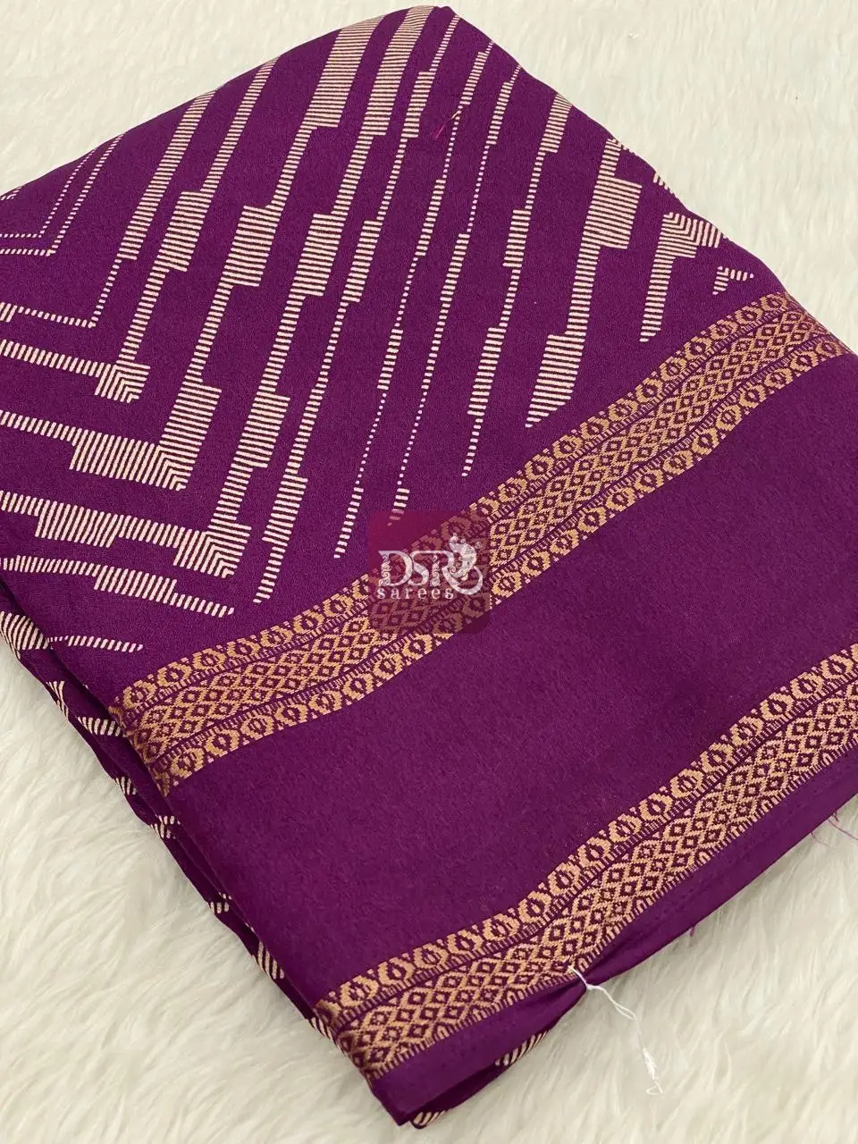 Viscose Chiffon Sarees - vol1