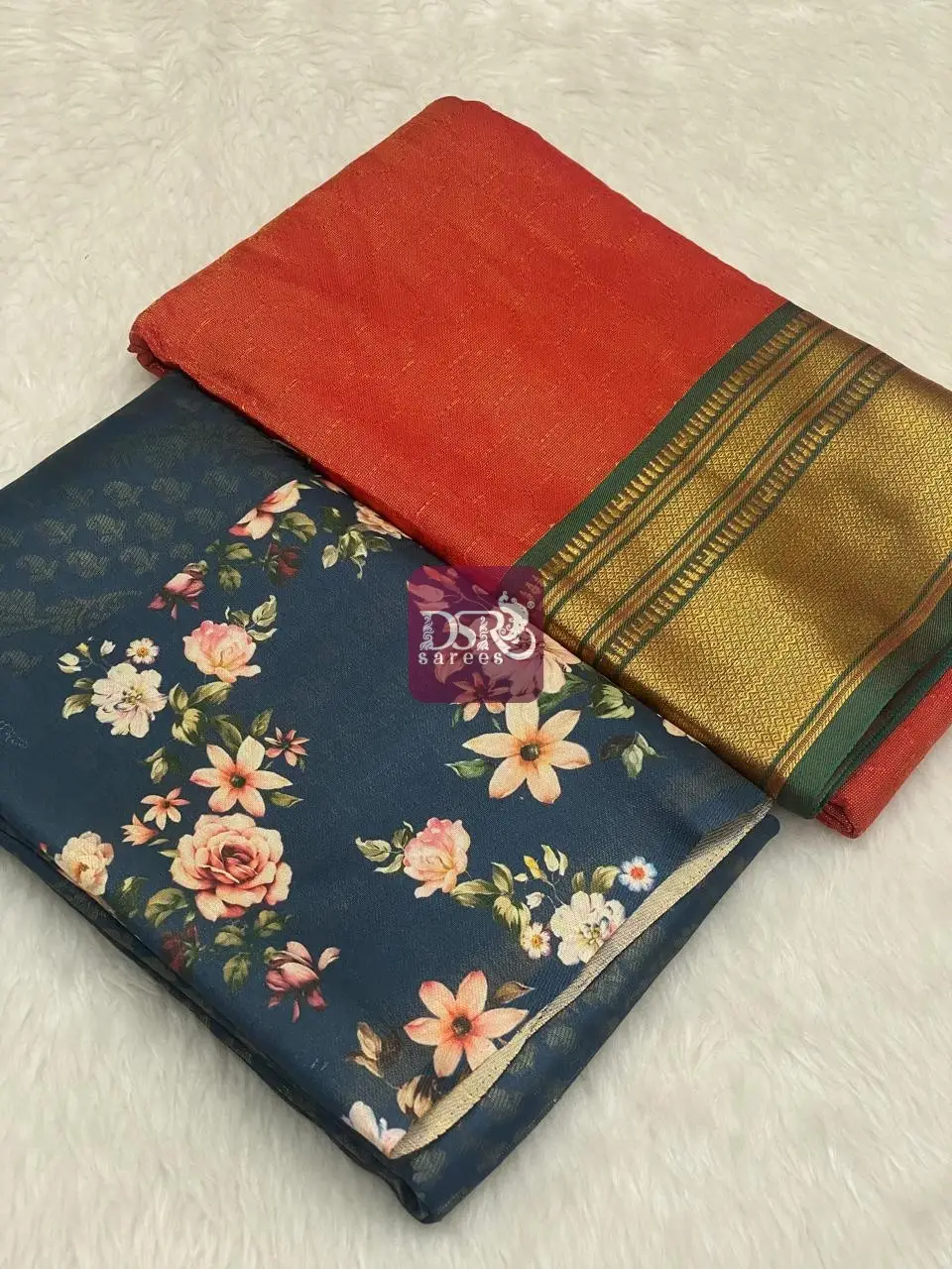 Gaji Silk + Brocade Silk