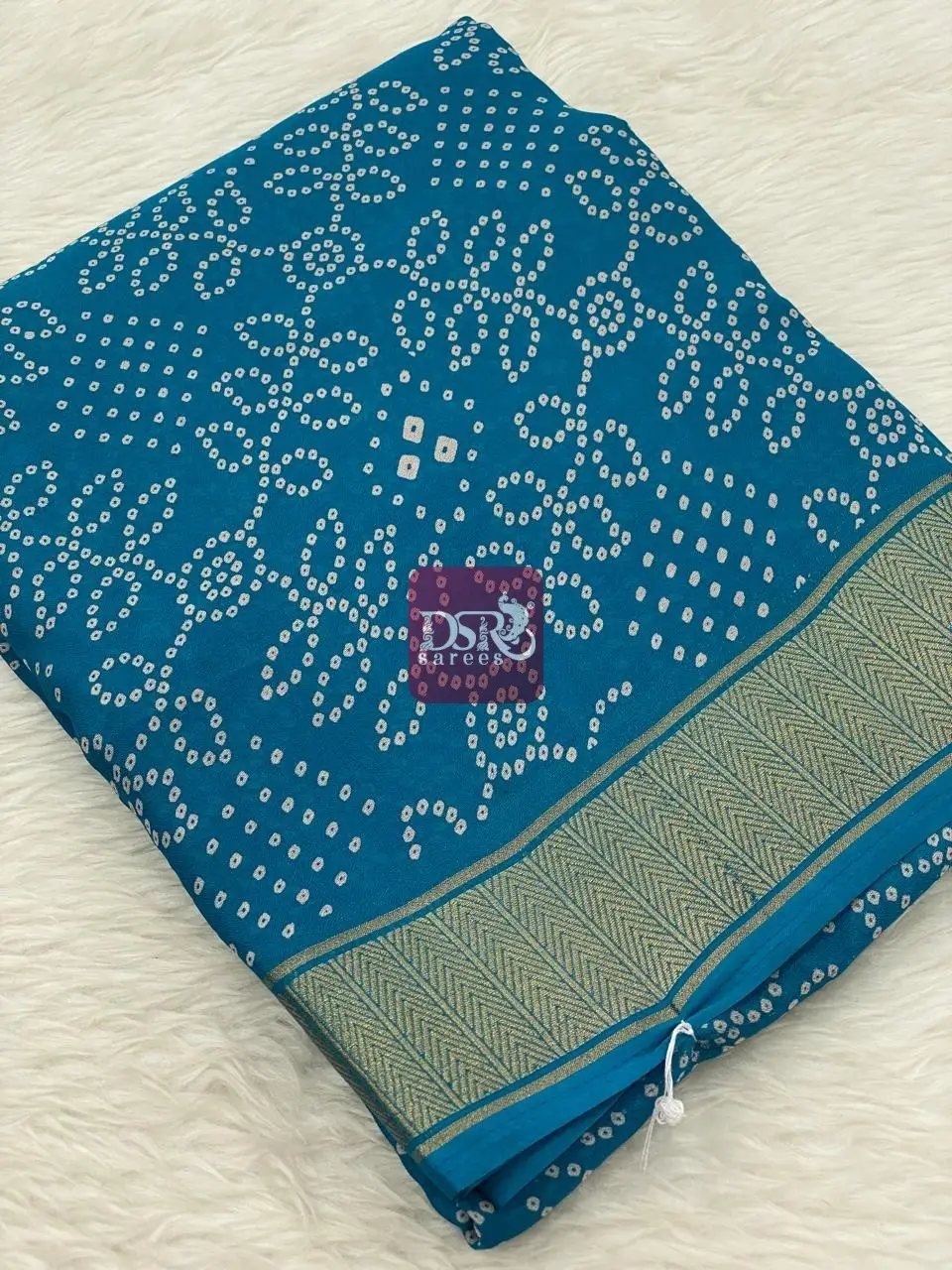Viscose Chiffon Saree - vol6